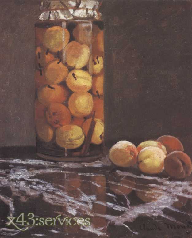 Claude Monet - Das Pfirsichglas